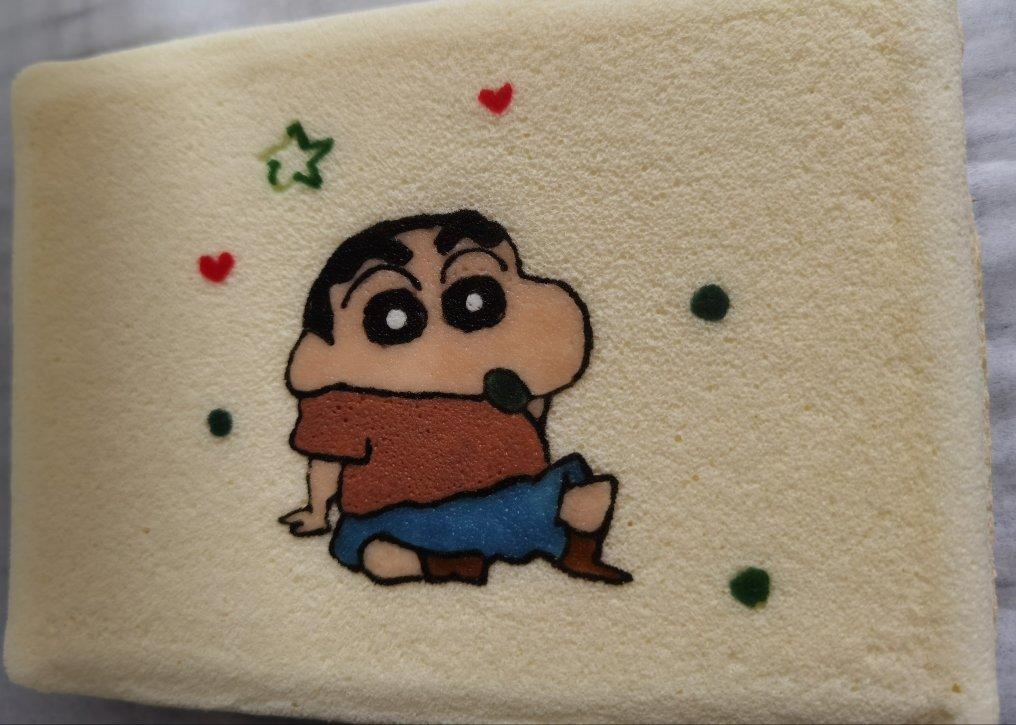 超细腻毛巾面彩绘蛋糕卷