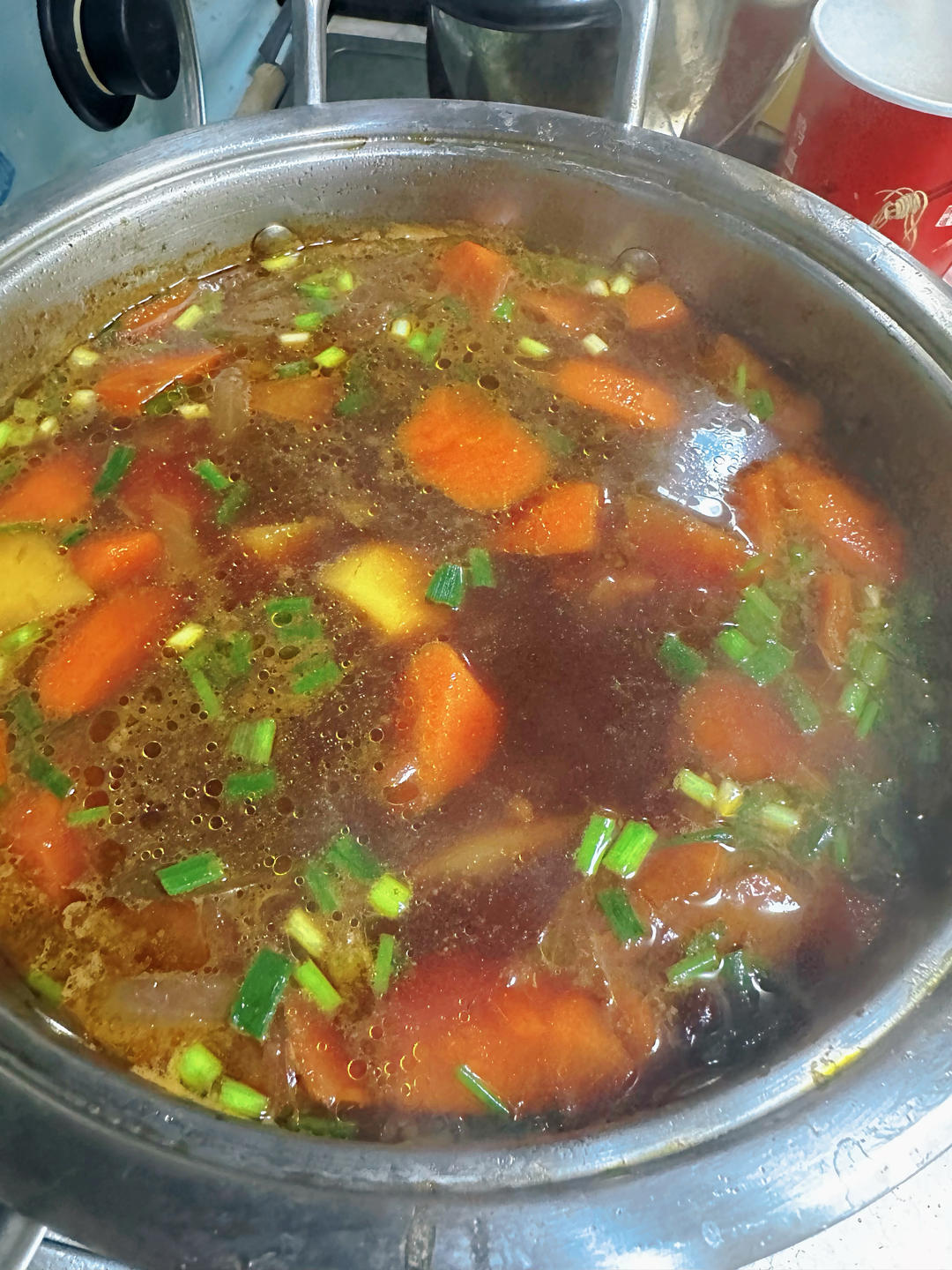 番茄土豆炖牛腩