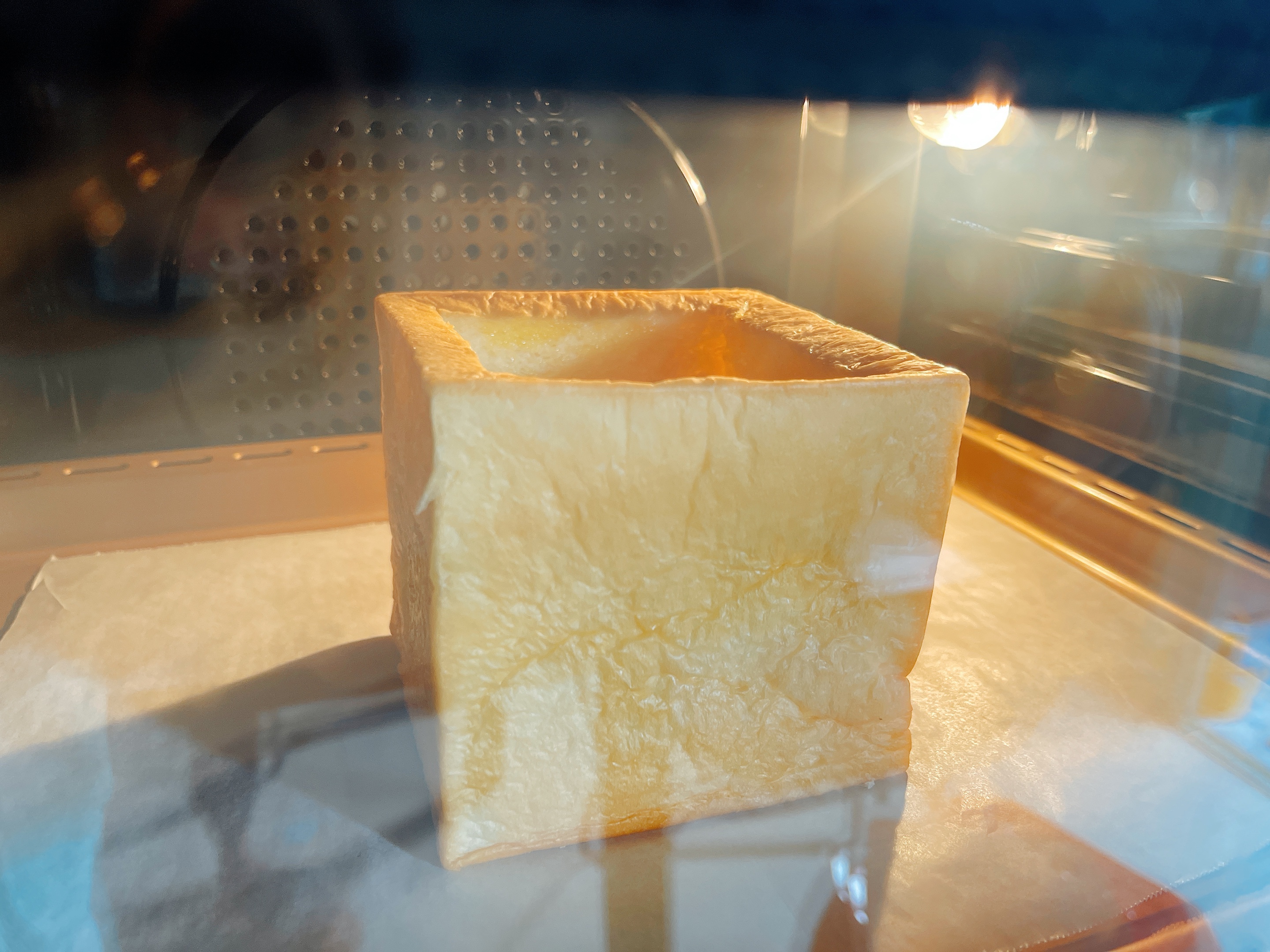 【樉樉的小厨房】复刻港式蜂蜜黄油厚多士 冰激凌吐司盒子的做法 步骤11
