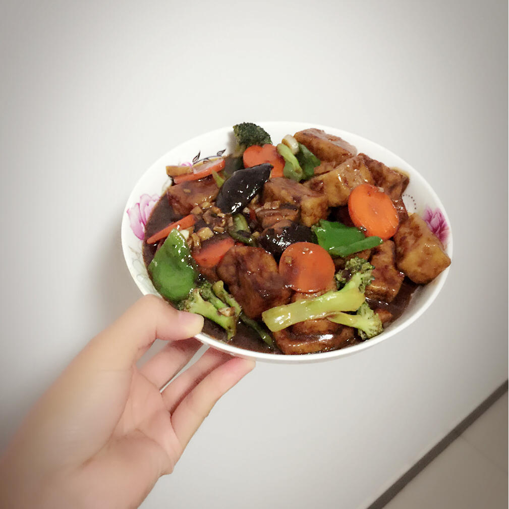 外焦里嫩好吃无比的——焦溜豆腐