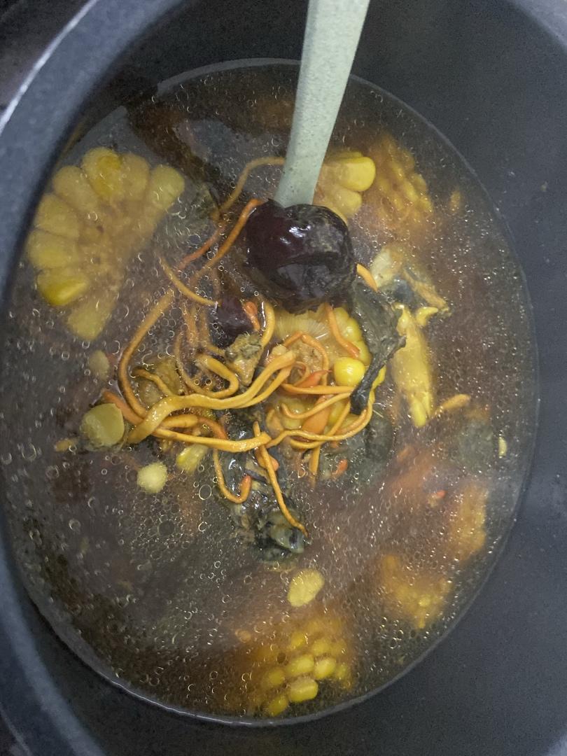 虫草花乌鸡汤