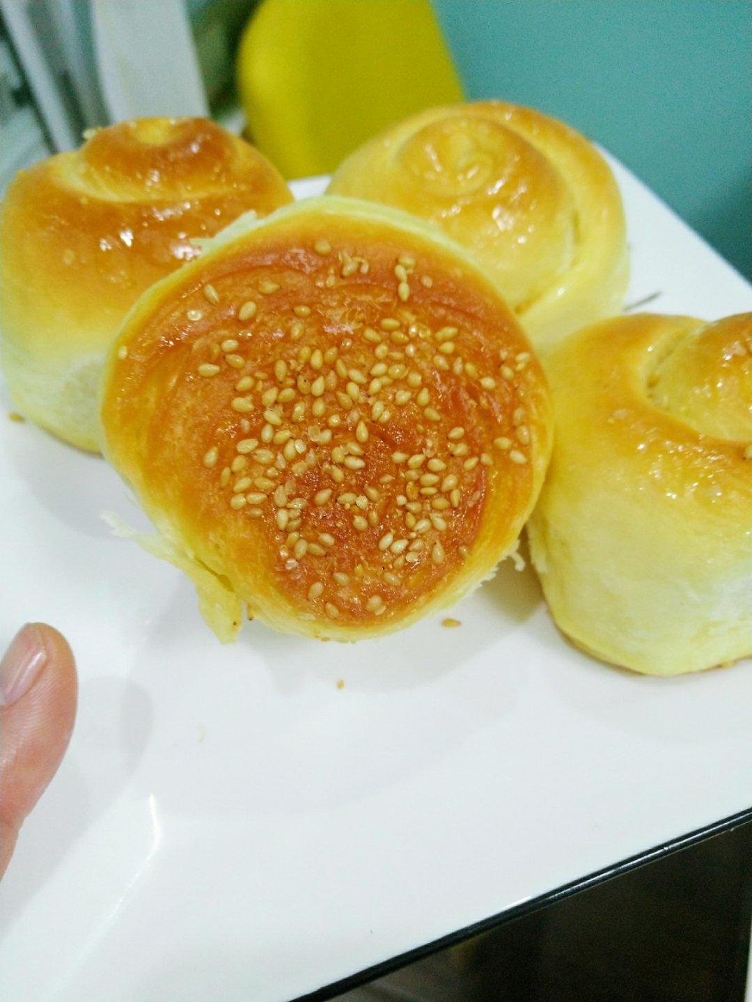 蜂蜜脆底小面包