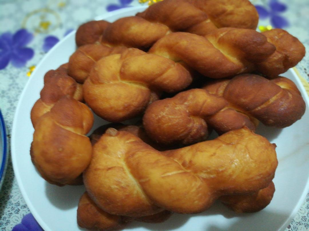 超级松软的奶香麻花