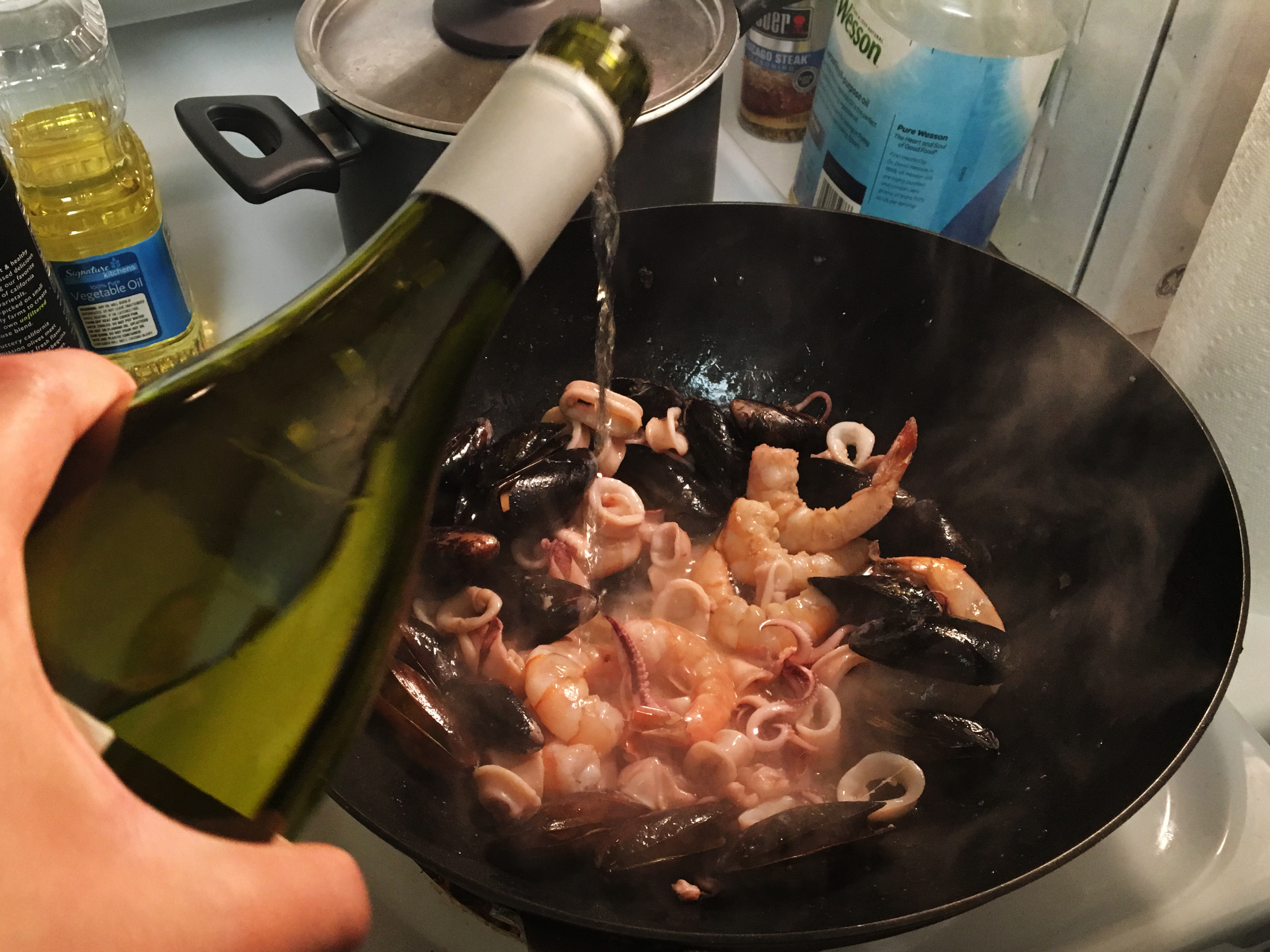 25分钟搞定Paella西班牙海鲜饭的做法 步骤4