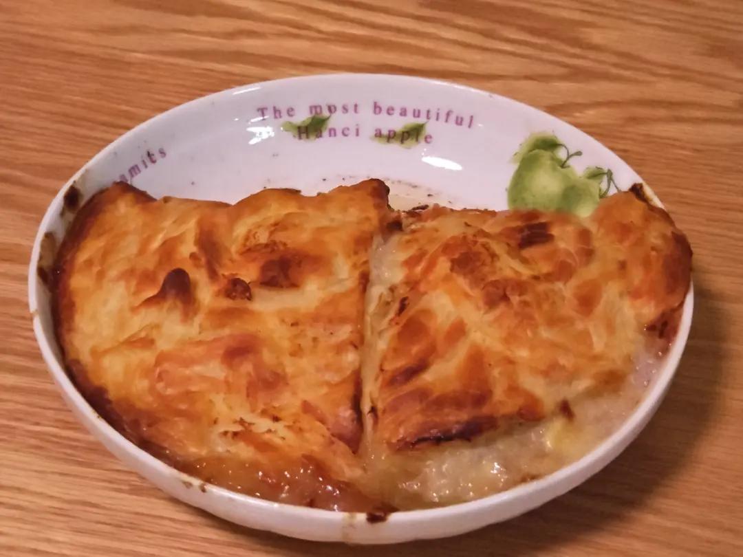 💯空气炸锅食谱 | 手抓饼芝士香蕉派