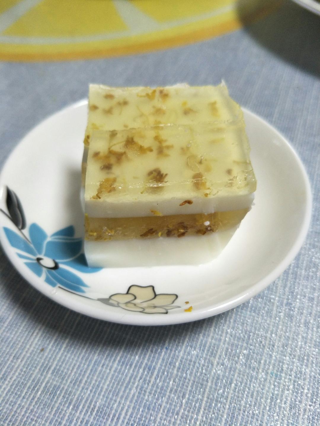 椰汁桂花糕   #夏日甜点#
