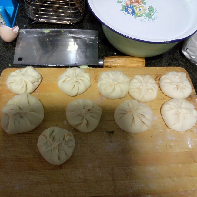 家常蒸包子（新手必学 超详 各式花卷馒头适用）