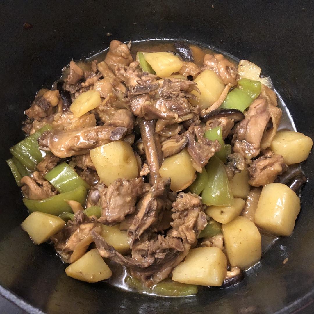 比饭店好吃很多倍的黄焖鸡