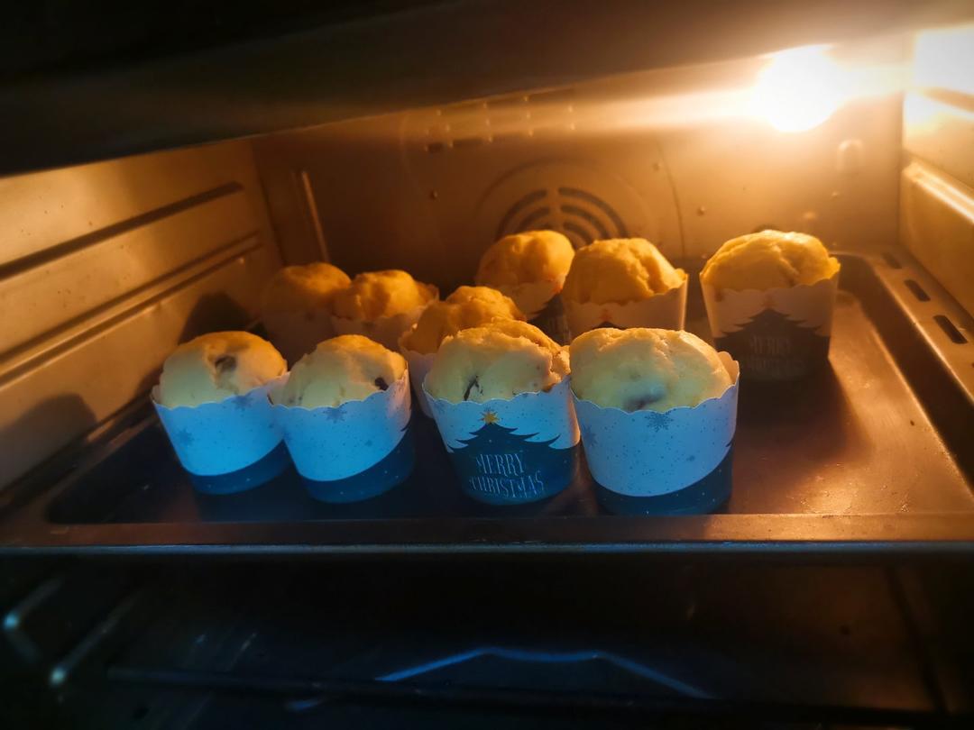 少女心的香蕉蔓越莓玛芬