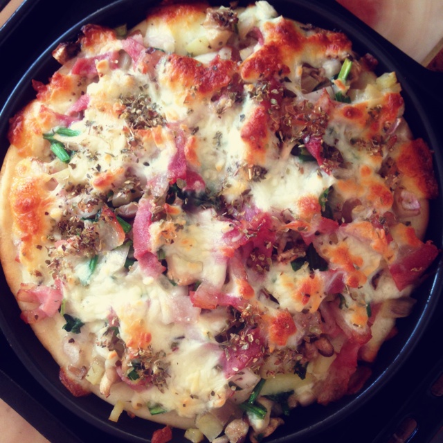 简易快好吃到爆的披萨