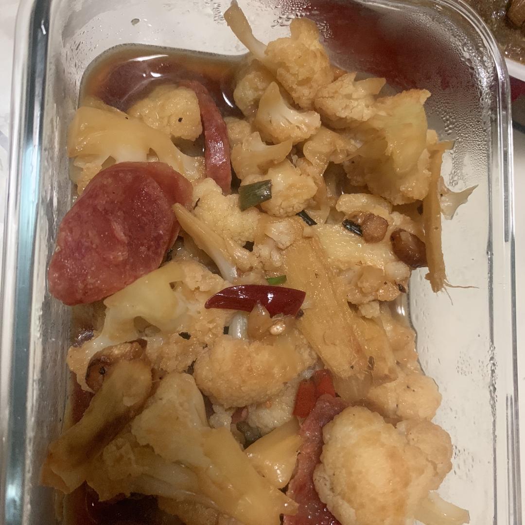 清炒花菜