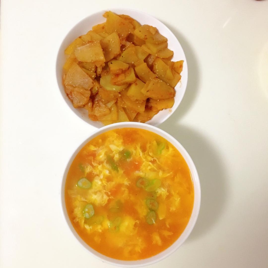 西红柿鸡蛋汤