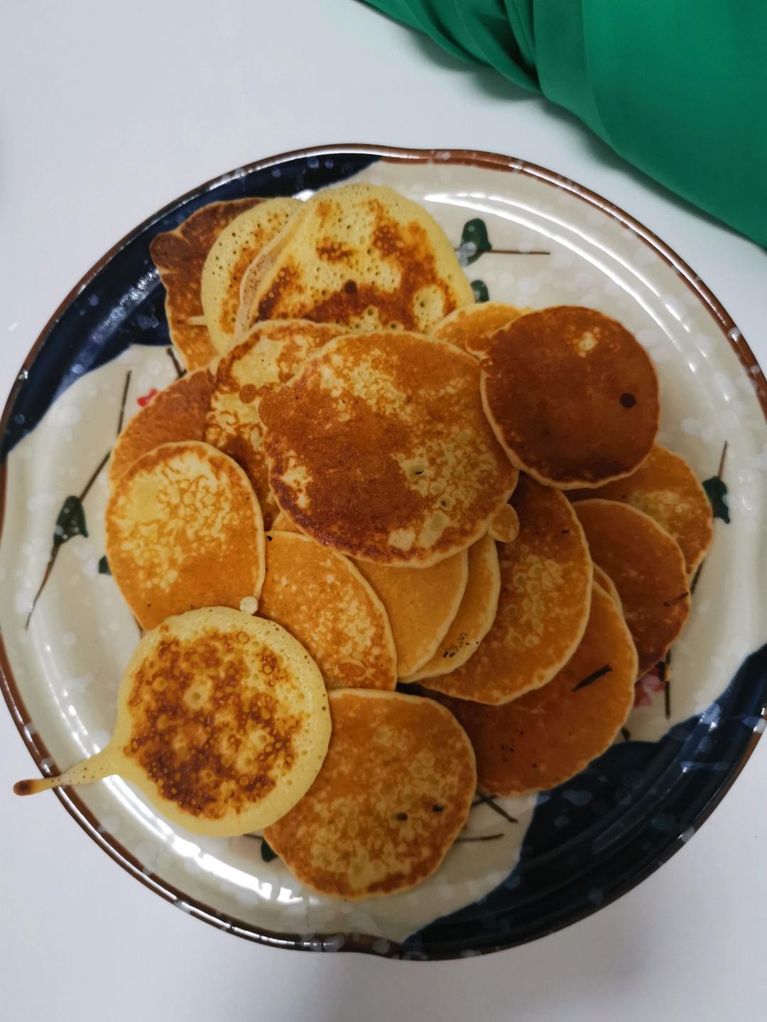 松饼（酒店配方，家里平底锅就可以做，小朋友最爱）