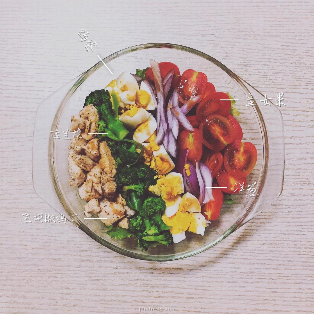 营养齐全的【Cobb Salad】