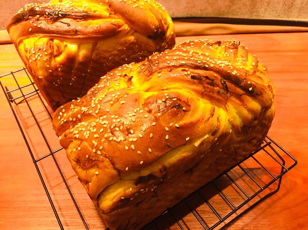 料多多系列---肉松吐司