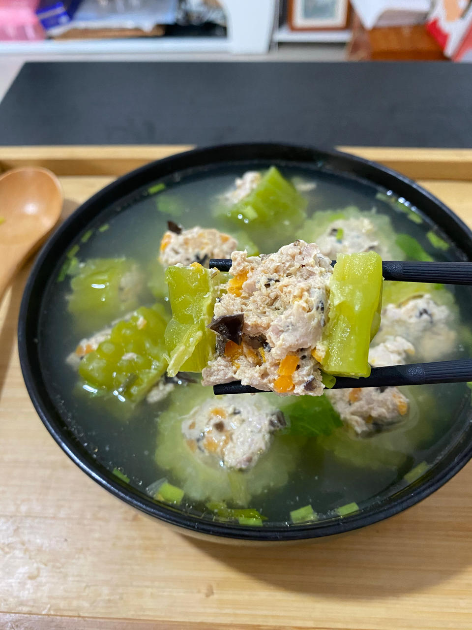 苦瓜酿肉汤