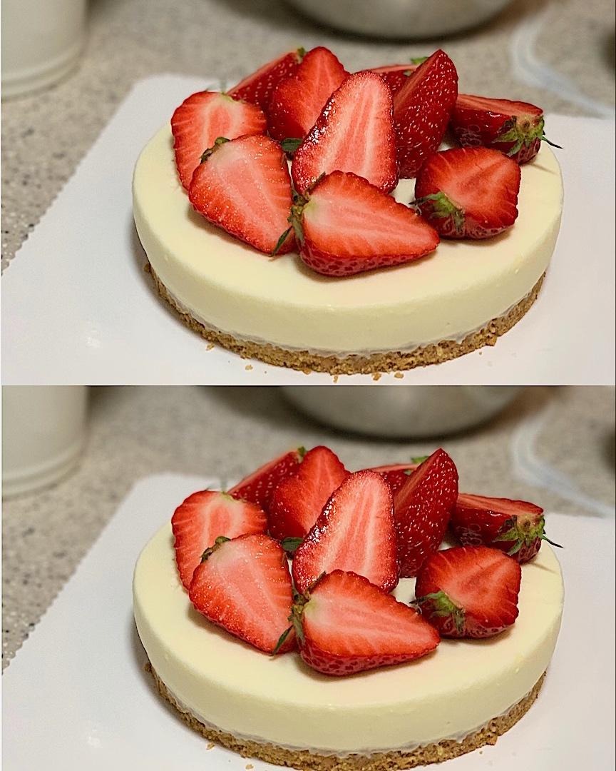 酸奶冻芝士蛋糕【曼食慢语】