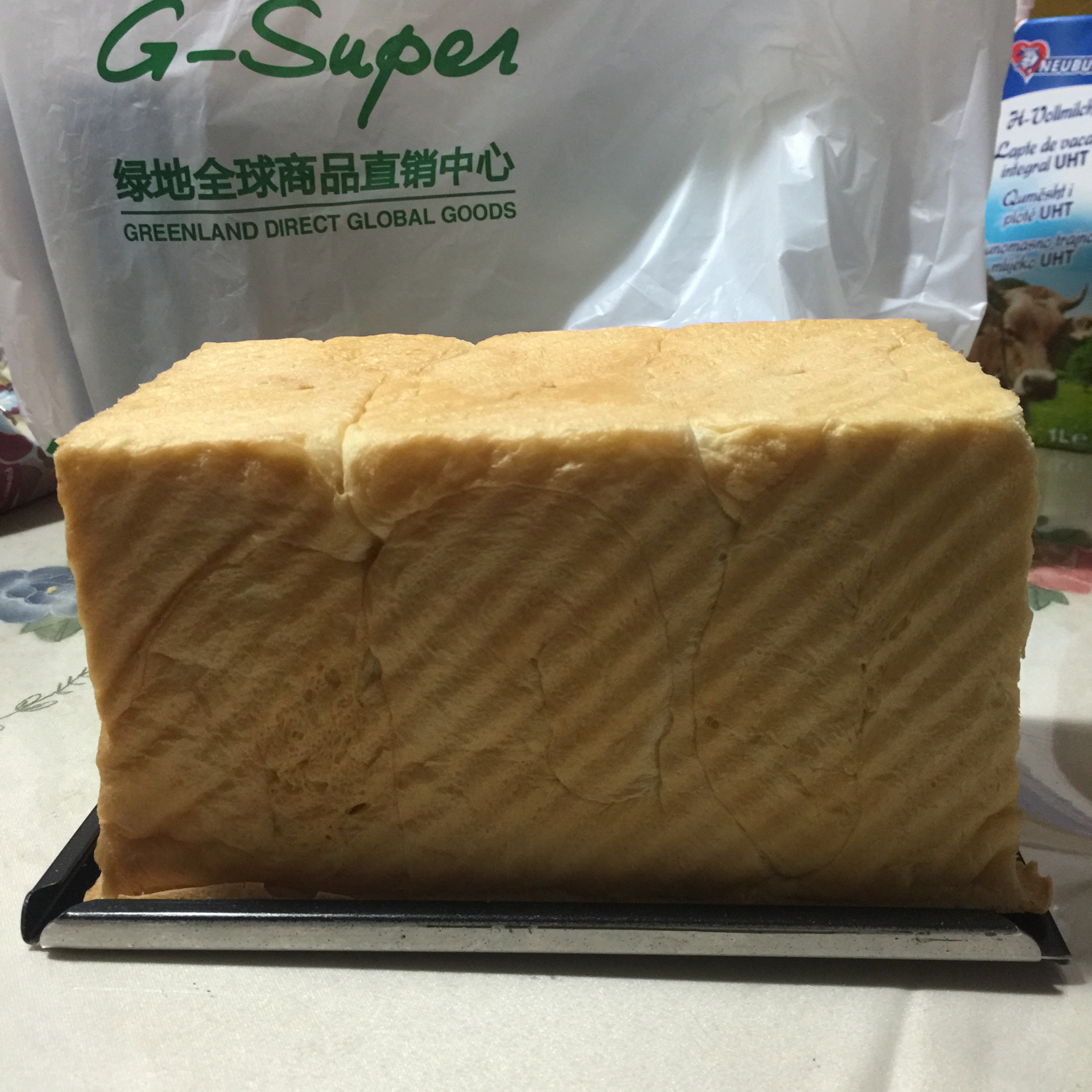 奶香超浓郁的淡奶油吐司（消灭淡奶油）