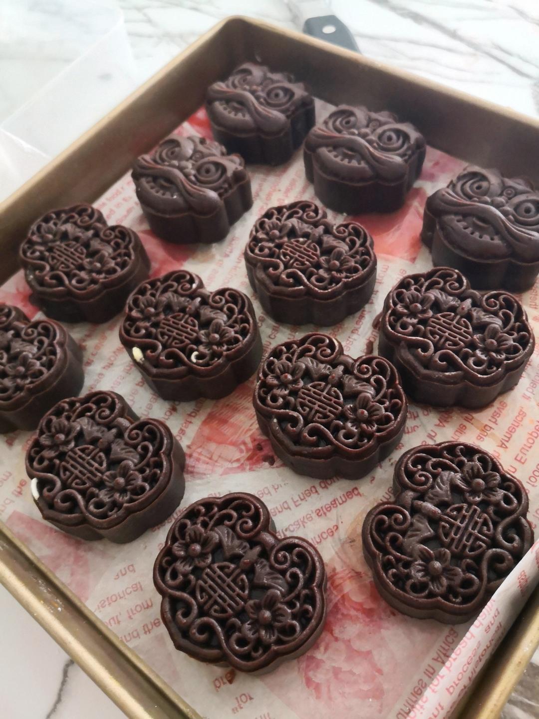 巧克力广式月饼｜一口就爱上！巧克力控不要错过