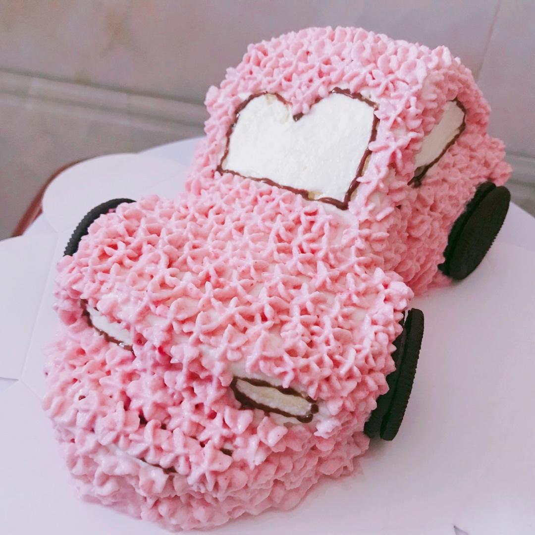 闪电麦昆~最灵动最激情的汽车蛋糕