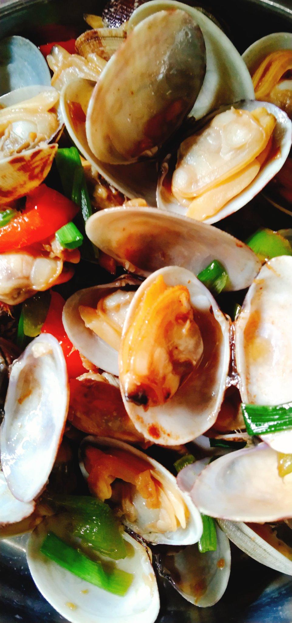 若风宫古做的家常菜炒贝壳
