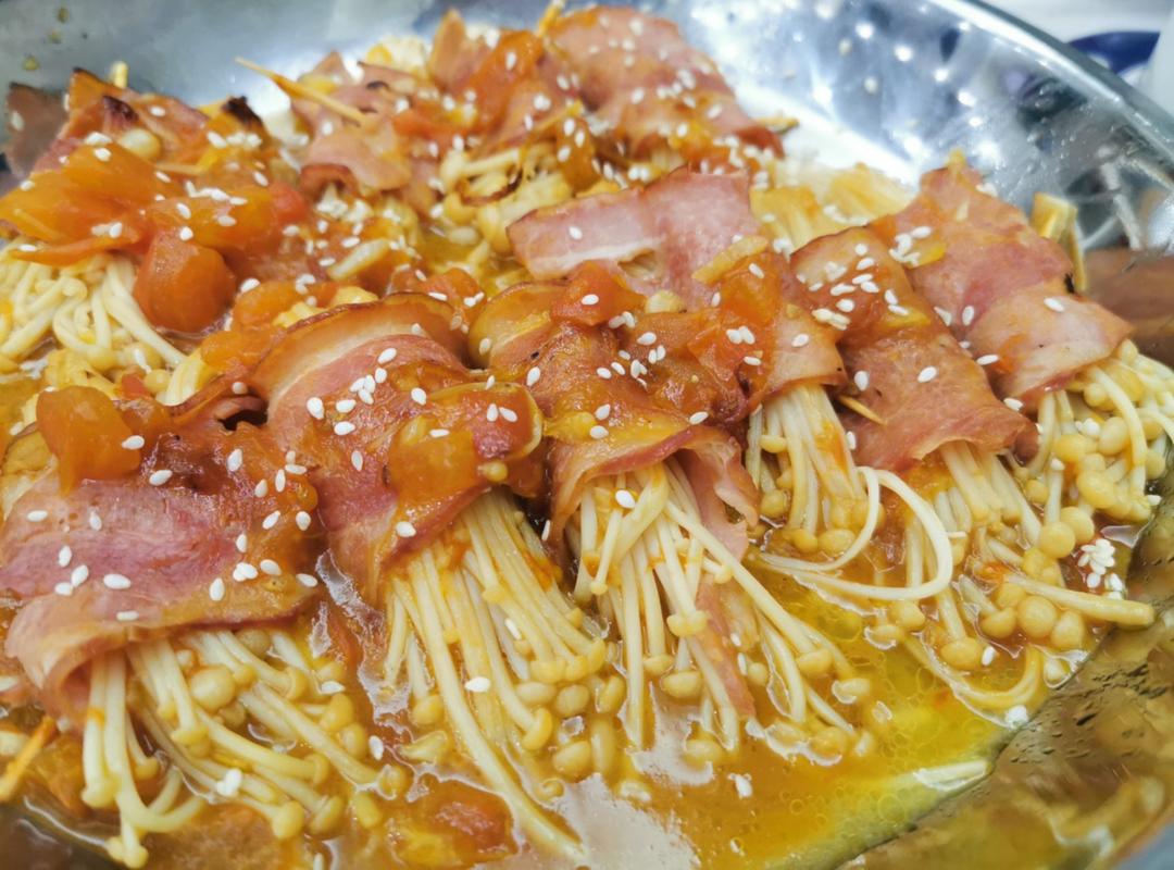 金针菇培根卷
