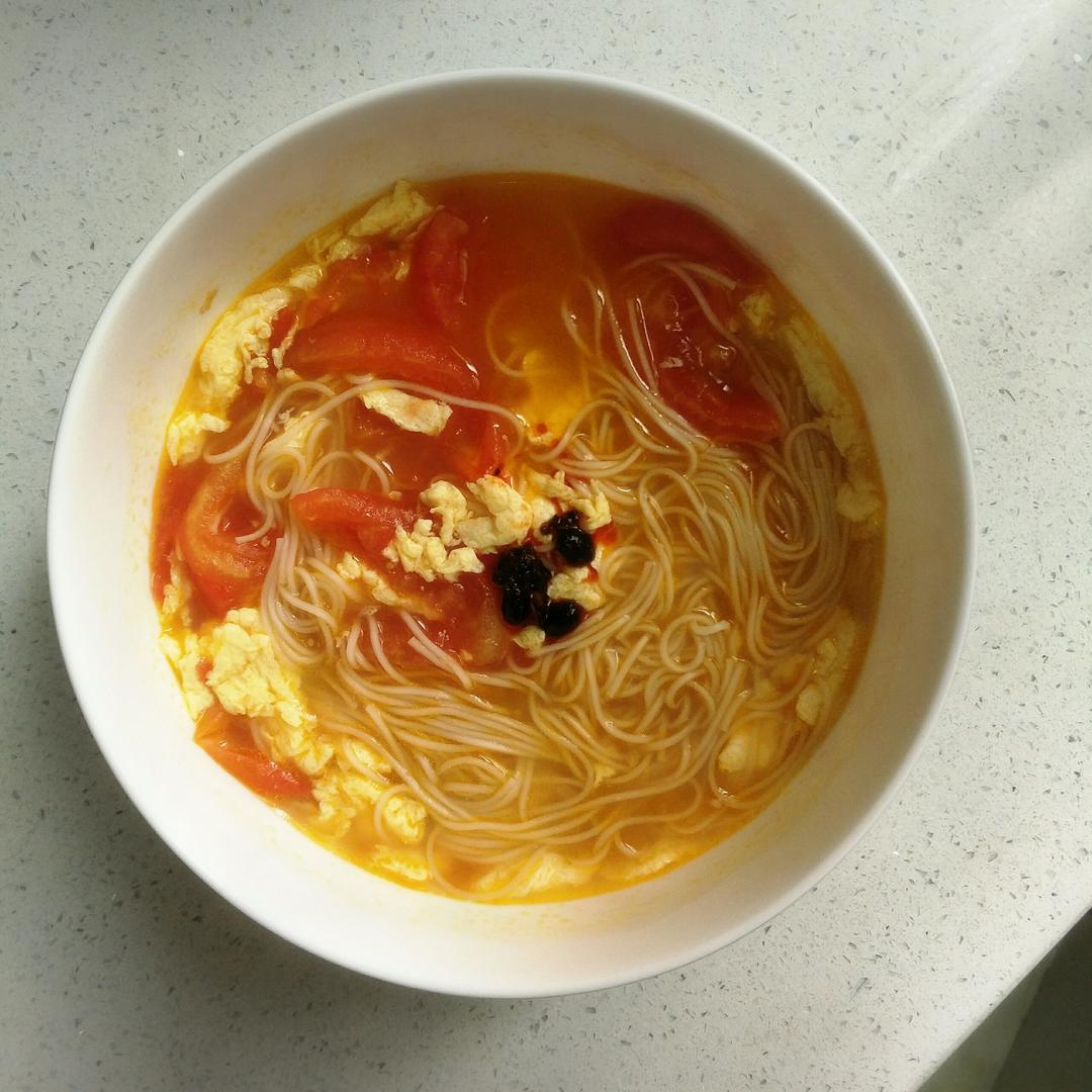 超级入味好吃的番茄鸡蛋面