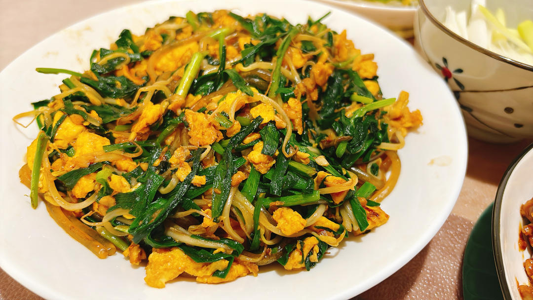 炒合菜～经典的拌饭菜，真的太香了