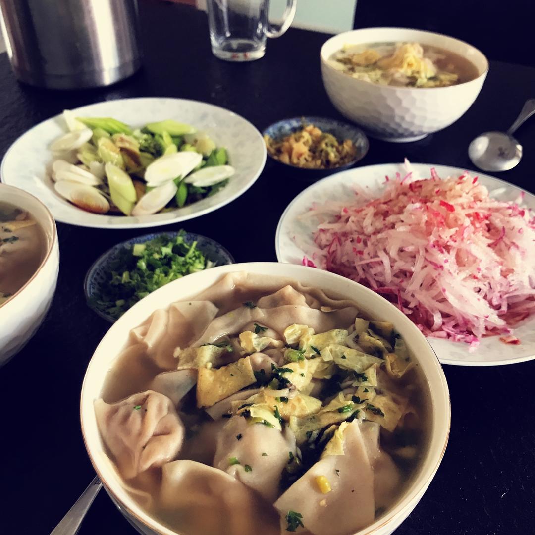 猪肉木耳馅小馄饨