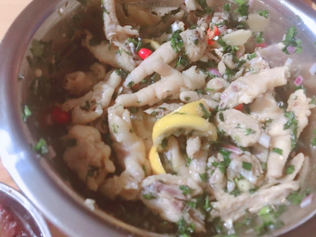 抖音网红百香果柠檬凤爪