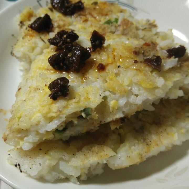 蛋香煎米饼