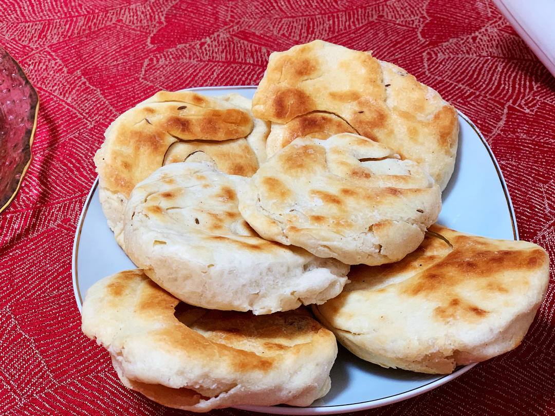 外焦里嫩火烧馍