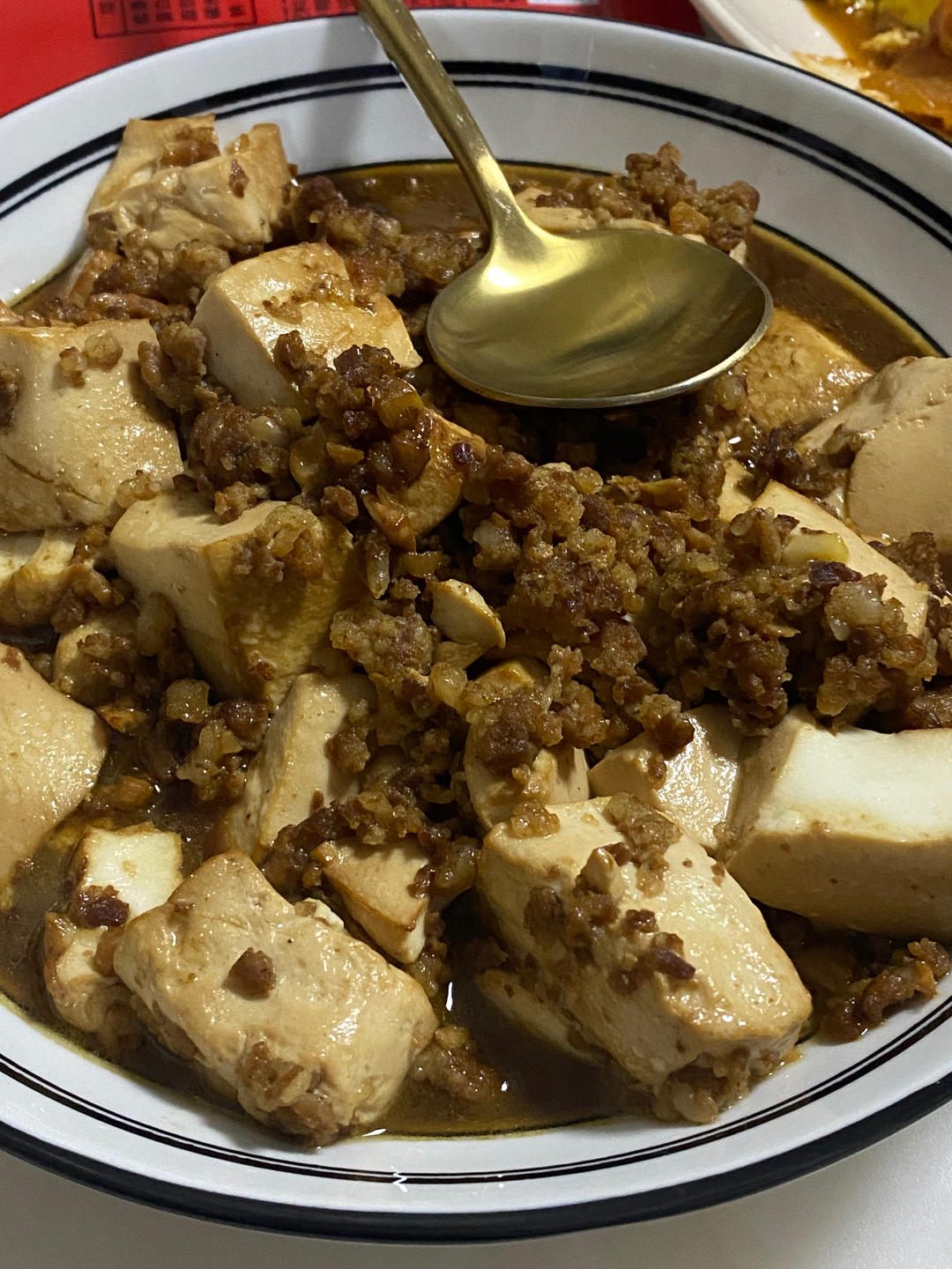 巨下饭！拌饭超好吃的肉末豆腐！做法简单零失败~