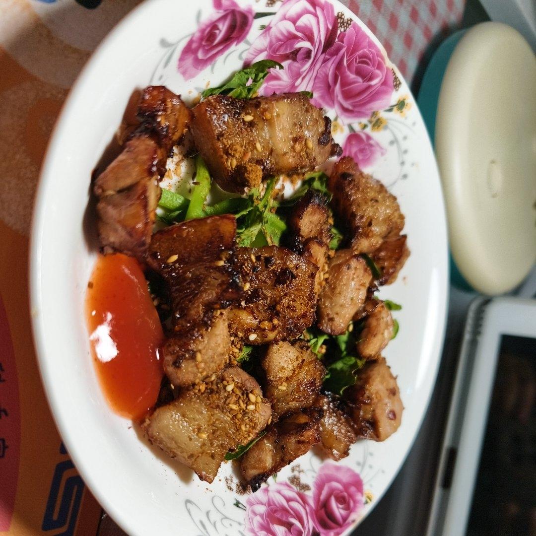 空气炸锅五花肉