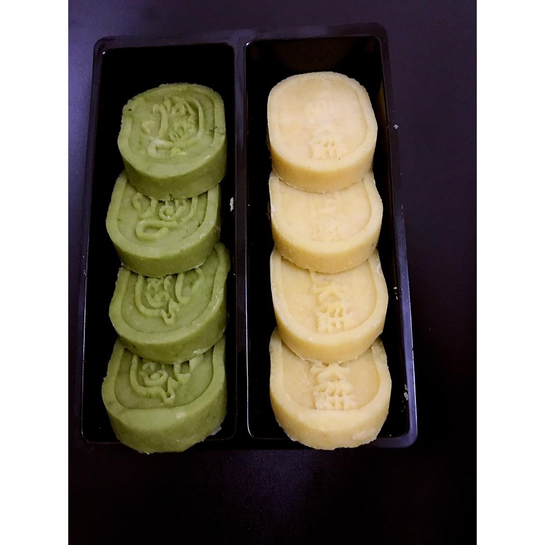 百分百好评清香天然入口化的绿豆糕