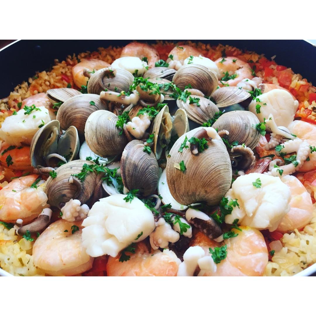 【曼食慢语】Seafood Paella 西班牙海鲜饭