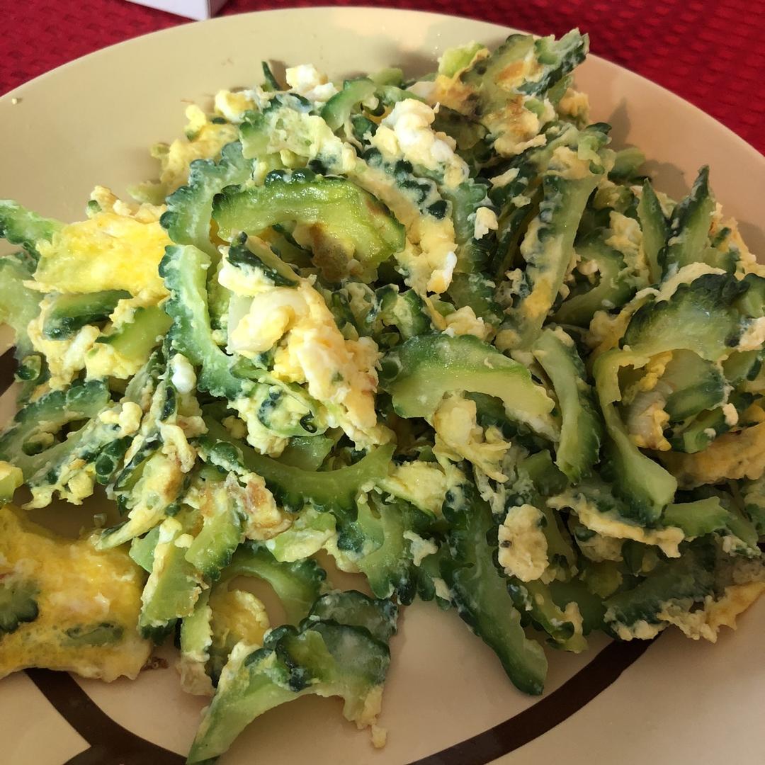 苦瓜炒蛋（清火菜）