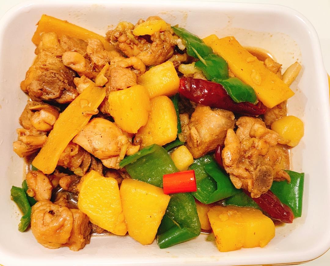 红烧鸡块炖土豆