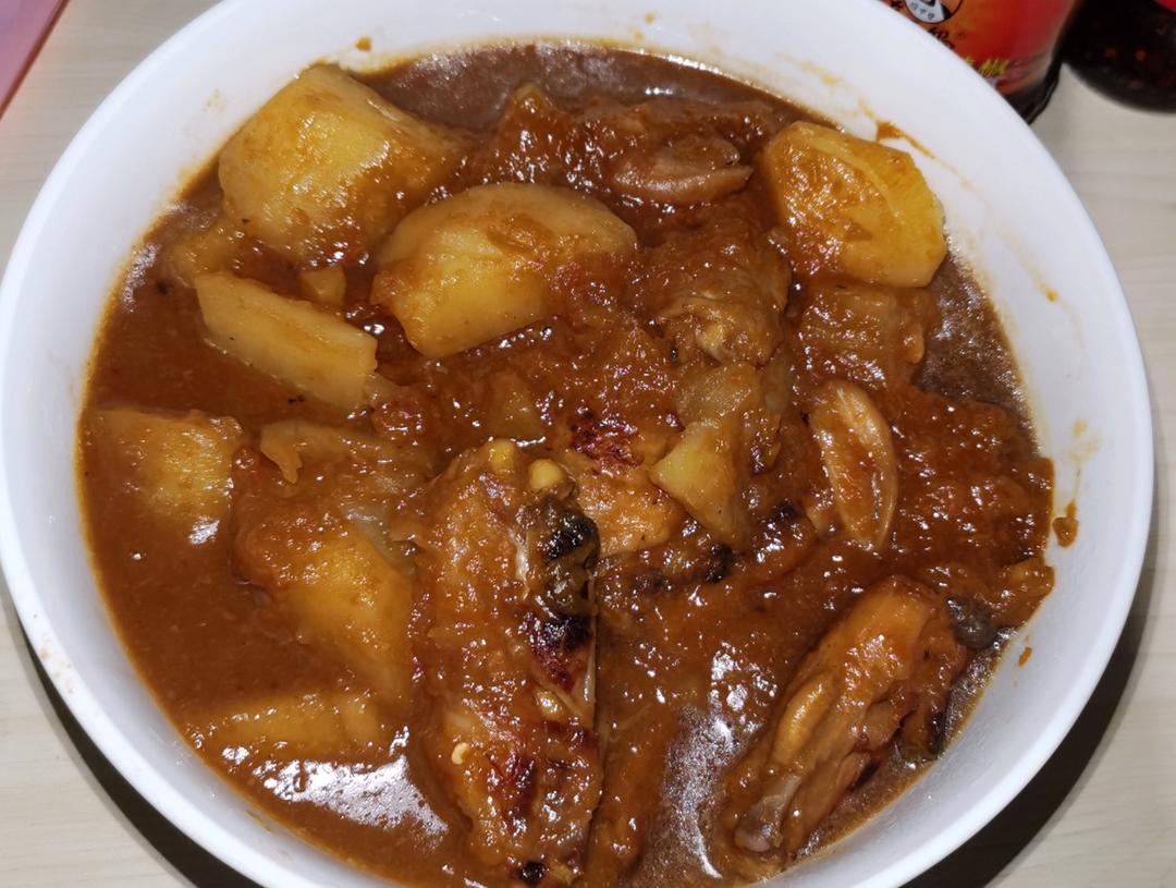 鸡翅根炖土豆