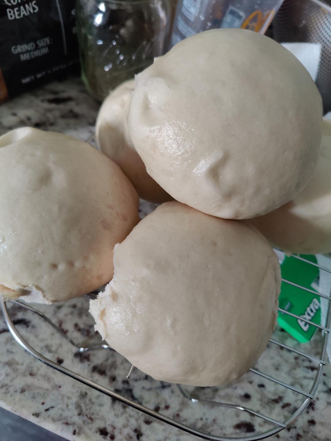 新手做馒头也能100%成功——附上非常详细的视频步骤（一次发酵法）