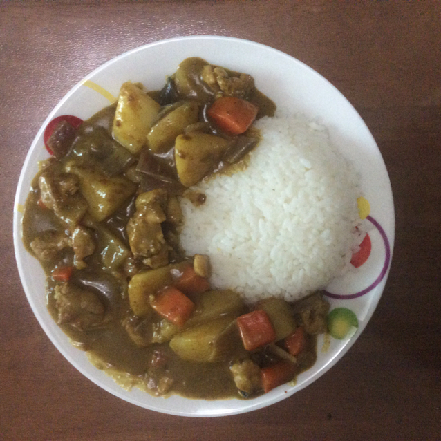 咖喱粉版鸡肉咖喱
