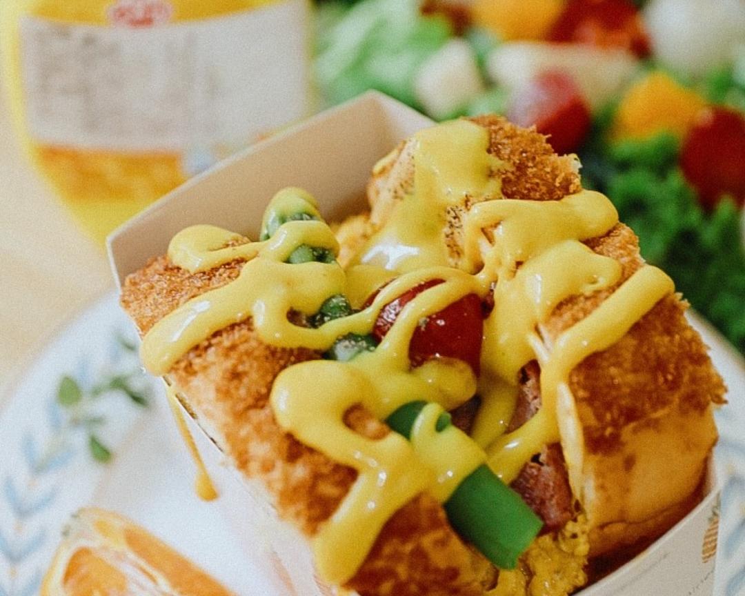 在家打卡韩国街头超🔥爆的芝士厚蛋烧🥪