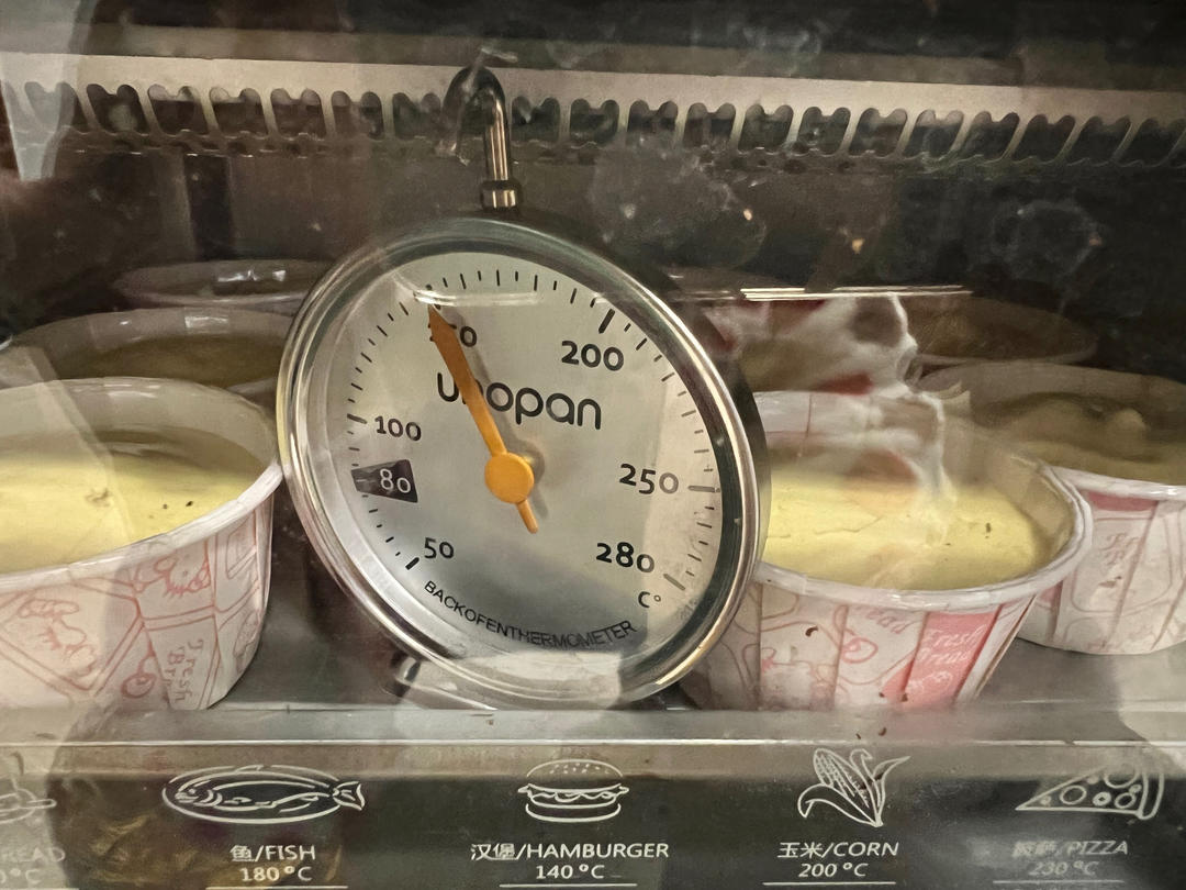 纸杯蛋糕 8寸戚风蛋糕的量