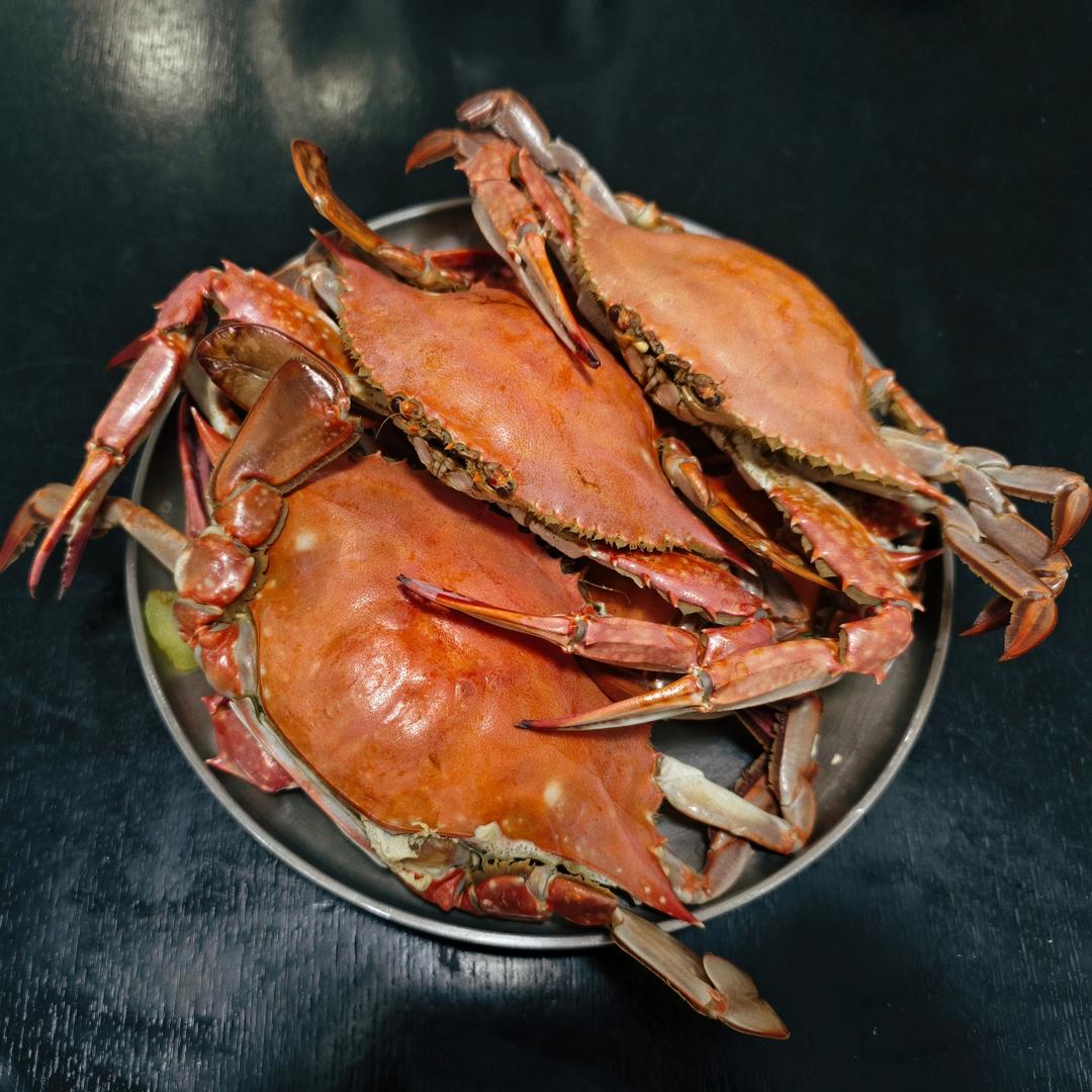 简单的清蒸螃蟹