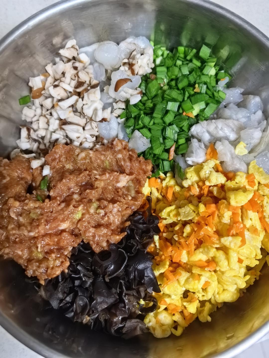 猪肉三鲜馅儿饺子