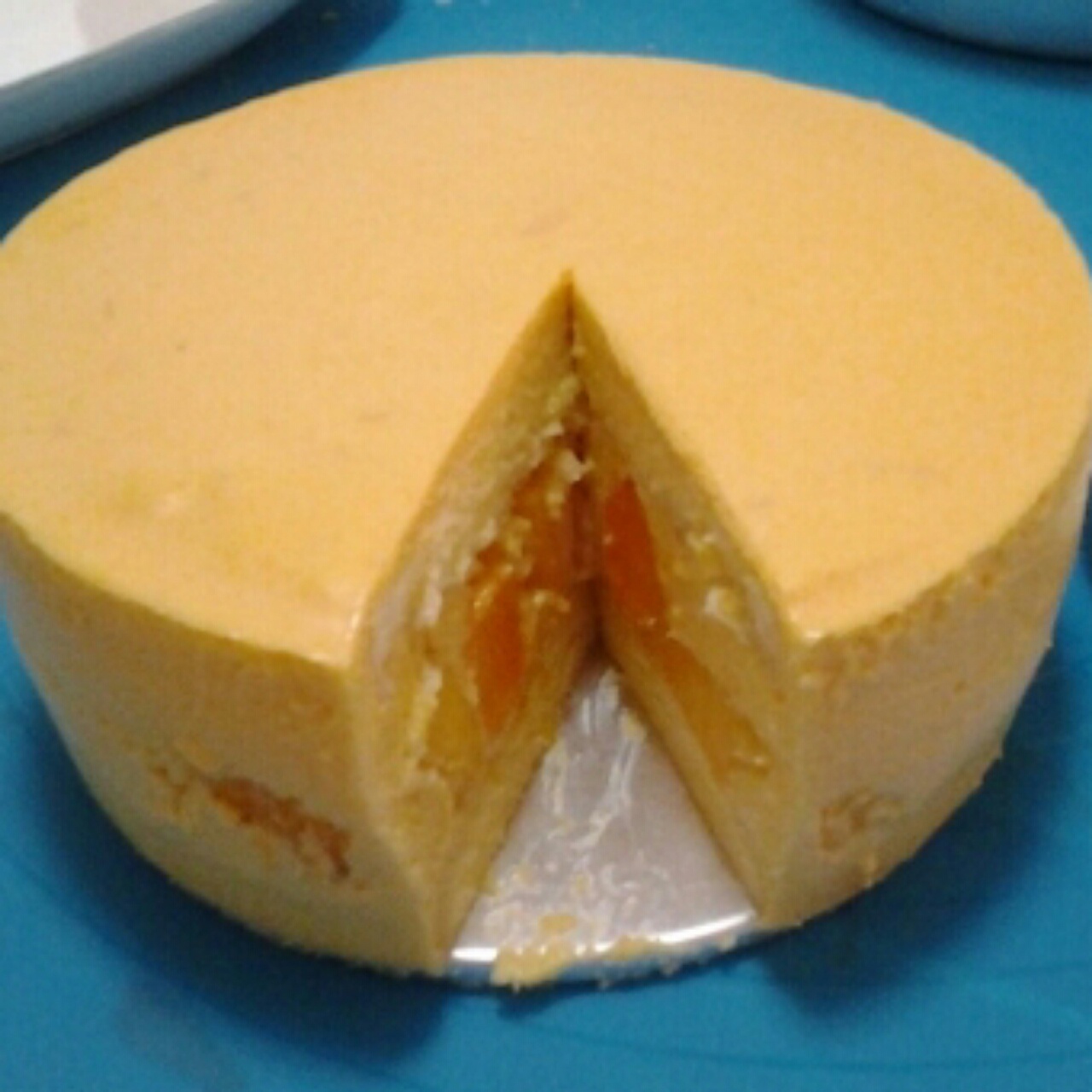 榴莲芝士慕斯蛋糕