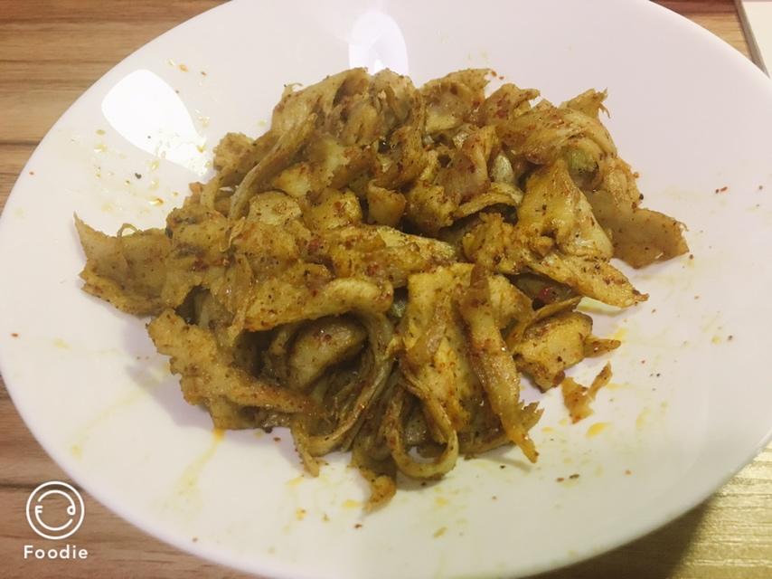 孜然面筋 好吃的！