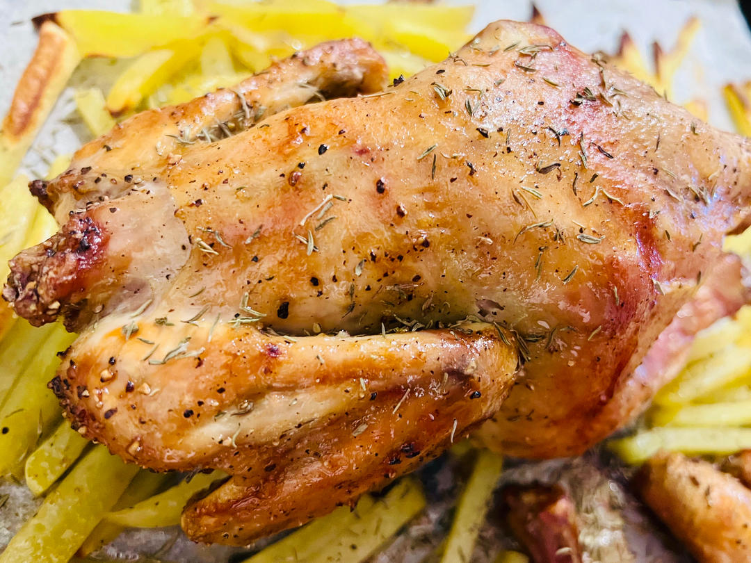 脆皮烤鸡