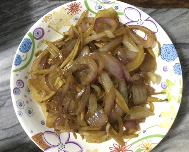 洋葱遇到杏鲍菇