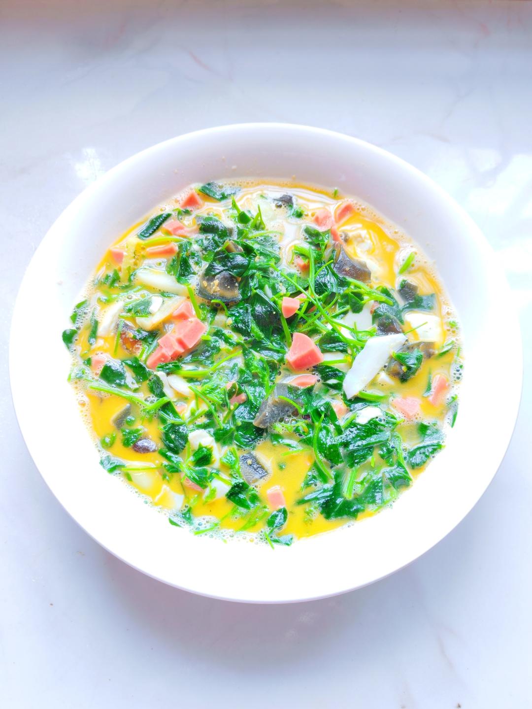 春天的味道！汤鲜味美的上汤草头